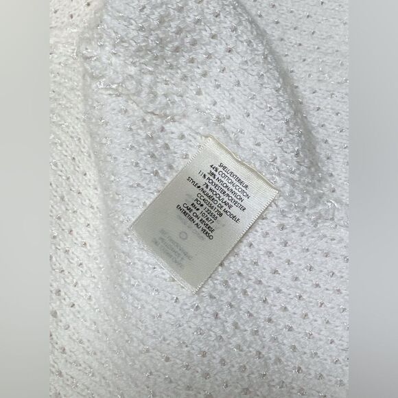 Alice and Olivia Scalloped Knit Jacket size M - Picture 10 of 11